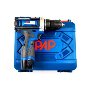 دریل شارژی 12 ولت لیتیوم 2 دور تک باتری پی ای پی مدل CD-1201