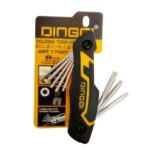 آچار آلن ستاره ای چاقویی 8 عددی دینگی مدل 17007