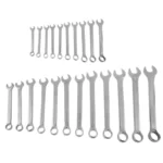 آچار یکسر تخت یکسر رینگی 22 عددی آتا