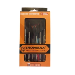 پیچ گوشتی ساعتی 6 عددی آیرون مکس مدل IM-S102
